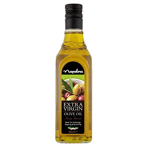 Napolina Natives Olivenöl Extra (500 ml) - Packung mit 2 von Napolina