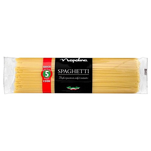 Napolina Schnell kochen Spaghetti (500g) - Packung mit 2 von Napolina