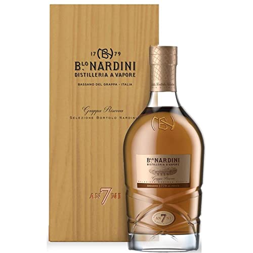 GRAPPA RISERVA SELECTION BORTOLO NARDINI 7 Jahre 70 CL IN ASTUCCIO von Nardini