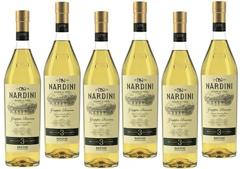 NARDINI AQUAVITA DI PURA VINACCIA DOPPIA RETTIFICA RISERVA 3 ANNI BASSANO 1 LT 50% 6 FLASCHEN von Nardini