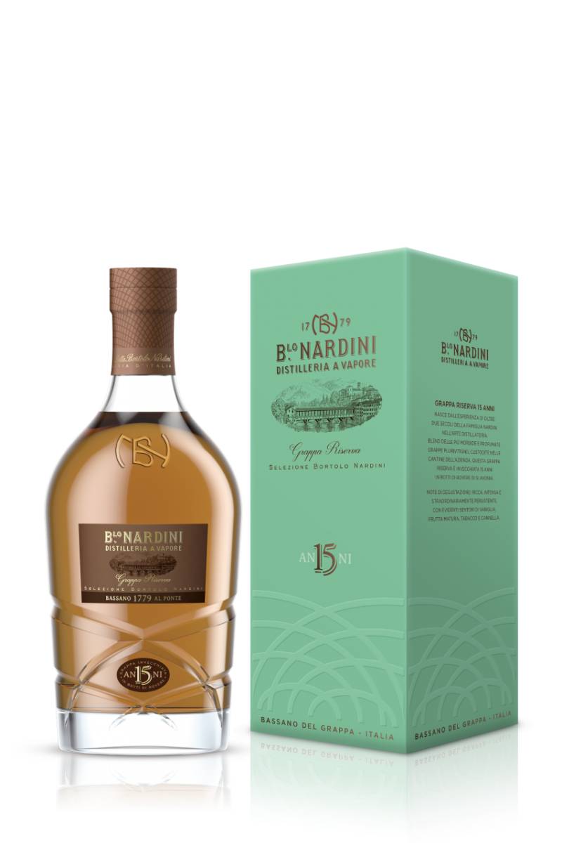 Nardini Grappa Riserva 15 anni, 0,7 l von Nardini Grappa