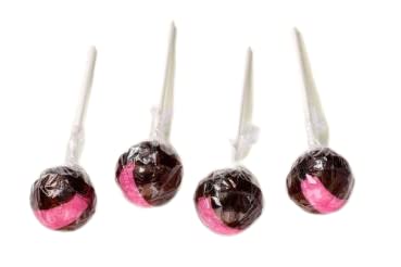 Küfa Cherry Cola Lolly | Kirsch- Cola Lutscher 12 Stück a 17g / 204g von Naschig