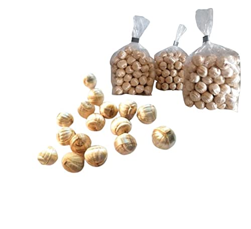 Naschig Küfa Goldnüsse | Gefüllte Bonbons | 3 X 200g von Naschig