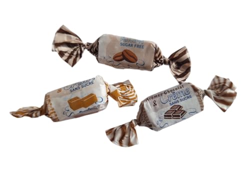 Naschig zuckerfreie Toffees 1 Kg Kaubonbons mit Schoko-, Karamell.- Kaffee-Geschmack Naschig zuckerfreie Toffees 1 Kg Kaubonbons mit Schoko-, Karamell.- Kaffee-Geschmack von Naschig