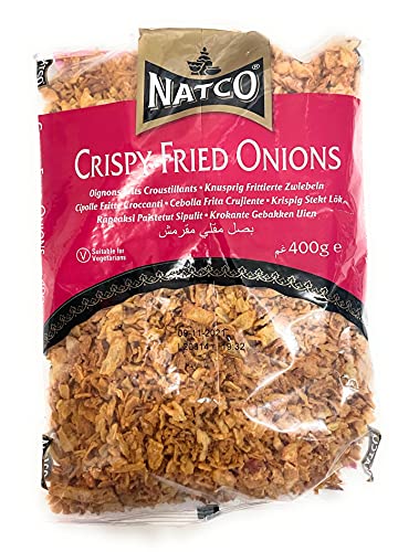 Natco Knusprige Bratenzwiebeln, 400 g von Natco Foods