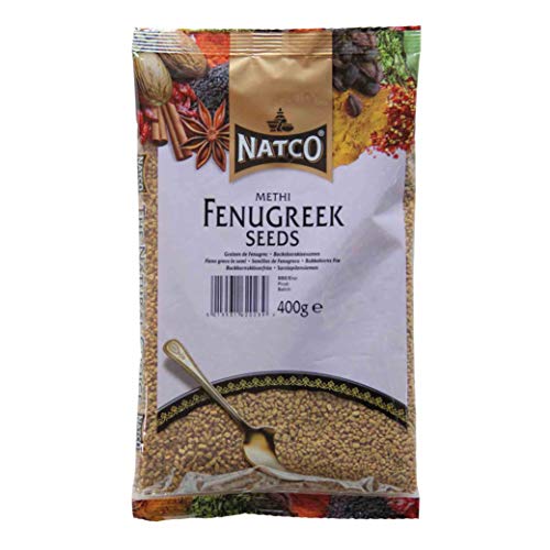 Natco Methi Samen Bockshornklee, 400 g von Natco Foods