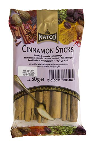 Natco Zimtstäbchen, 50 g von Natco Foods