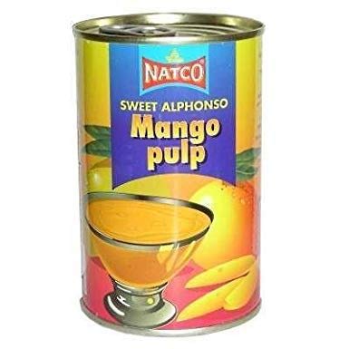 Natco Alphonso Fruchtfleisch Mango Süß - 450g - 2er-Packung von Natco