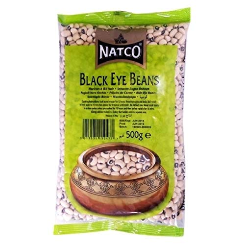 Natco Black Eye Bohnen, 500 g von Natco