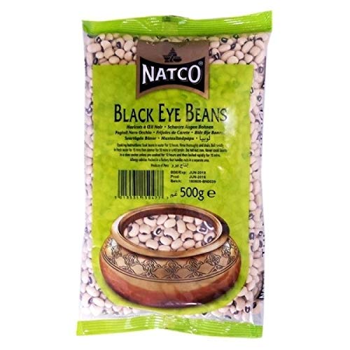 Natco Black Eye Bohnen, 500 g Natco Black Eye Bohnen, 500 g von Natco