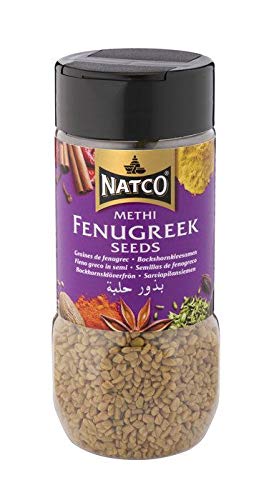 Natco Bockshornkleesamen Methi - 100g - 2er-Packung von Natco