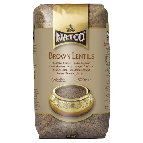 Natco Braune Linsen, 500 g. von Natco