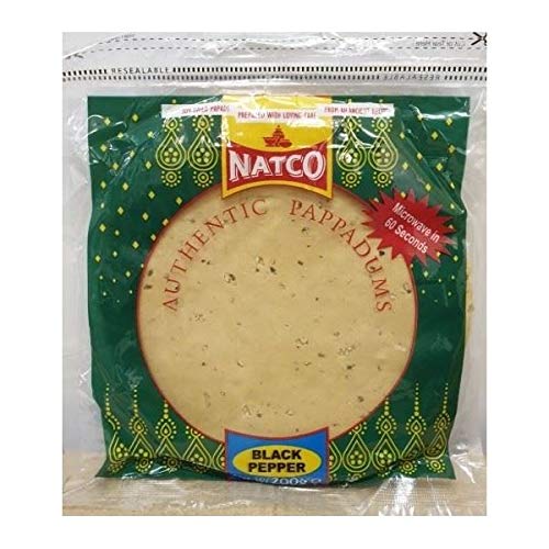 Natco Fladenbrot schwarzer Pfeffer - 200g von Natco