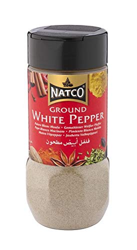 Natco Gemahlener weißer Pfeffer - 100g - 3er-Packung von Natco