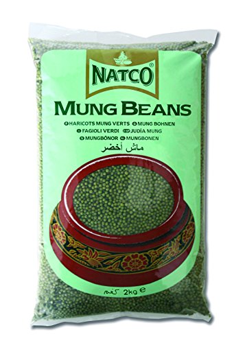 Natco Green Whole Moong Beans 2 Kg von Natco