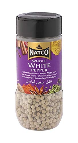 Natco Pfefferkörner Weiß - 100g - 2er-Packung von Natco