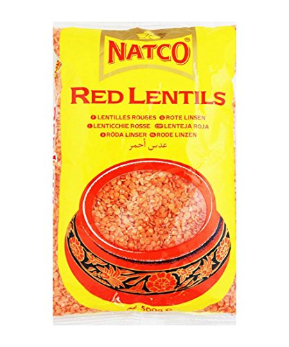 Natco Red Lentils (Masoor Dal) 500g von Natco