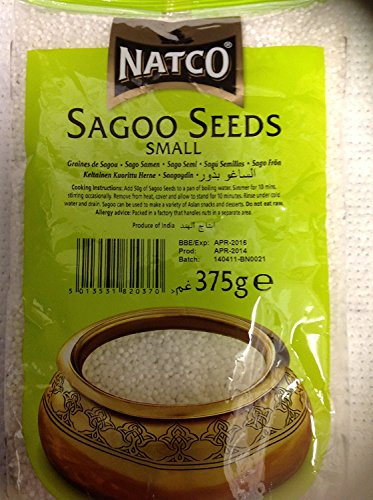 Natco Sago Seeds Small 375g Natco Sago Seeds Small 375g von Natco