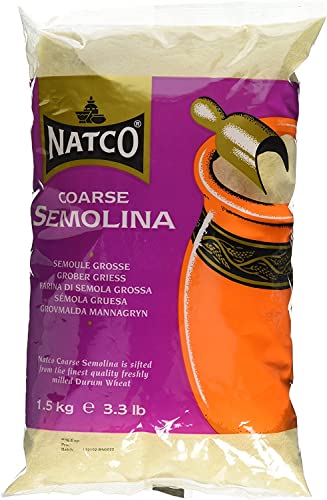 Natco Semolina Coarse 1.5kg - Natco Grieß Grob 1.5kg von Natco