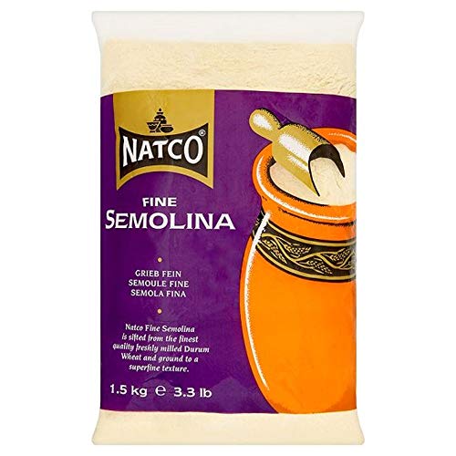 Natco Semolina Fine 1.5kg - Natco Grieß Fein 1.5kg von Natco