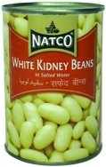 Natco - Weiße Kidenybohnen in Salzlake - 2 Dosen von Natco