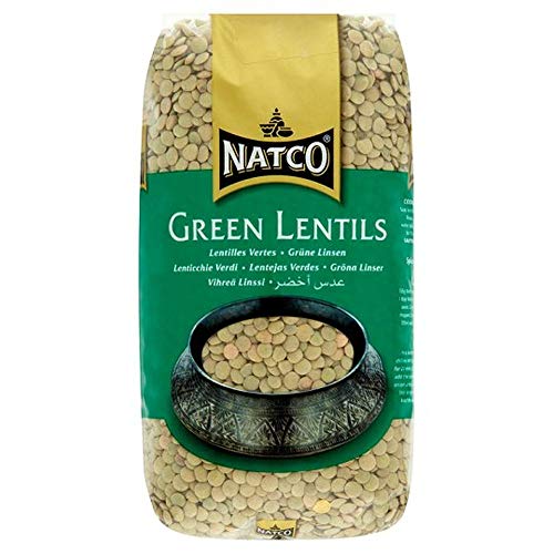 Natco Grüne Linsen, 1 kg von Natco