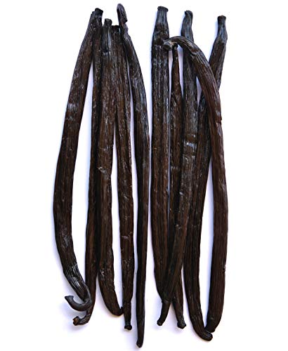 Native Vanilla - Tahitianische Vanilleschoten für Vanilleextrakt 10 Stück 11-14cm hochwertige Schoten von Native Vanilla
