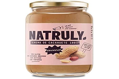 Crema de cacahuete Crunchy 500g Natruly von Natruly