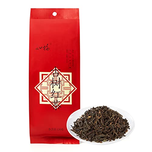 130 g Old Tree Black China Yunnan Blatttee Starker Geschmack Roter Tee Kräutertee für Morgentee Nachmittagstee Party Teegetränke von Natudeco