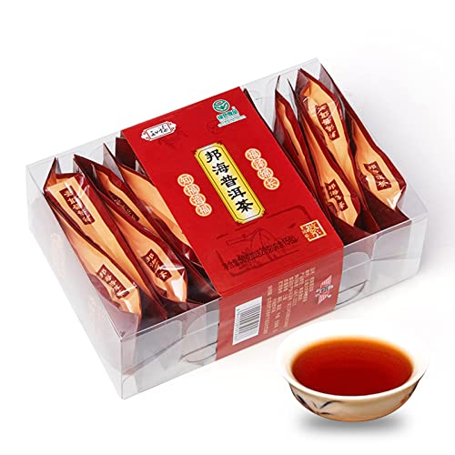 70 g Yunnan Pu Erh Tee, Chinesischer Puer Tee Trockener Loser Blättertee Milder Dufttee für Morgennachmittagspartys Teegetränk Teehaus von Natudeco