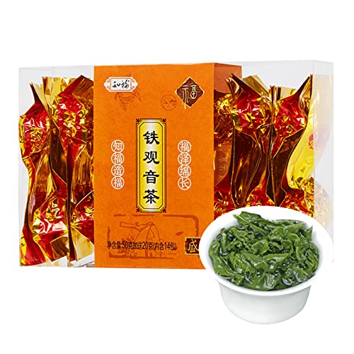 AnXi TieGuanYin Oolong-Tee Chinesischer Hochgebirgstee Erfrischender angenehmer Aroma-Loseblatt-Tee zur Linderung von Müdigkeit von Natudeco