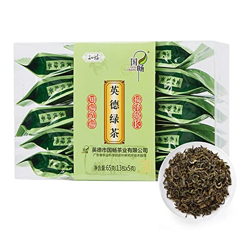 Natudeco Chinesische natürliche grüne Teeblätter Bio-Teebeutel von Bauernhöfen Bauernkräutertee entkoffeinierter Nachmittagstee klare Hitze schlank gesunde Lebensmittelaromen Matcha, 13 Packungen von Natudeco