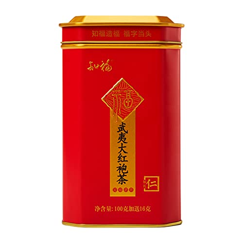 Dahongpao Tee, Wuyi Rock Oolong Tee Milder Loseblatt-Tee mit zartem Kanister Haushaltstrinktee für Morgen-Nachmittags-Partys Tee 116g von Natudeco