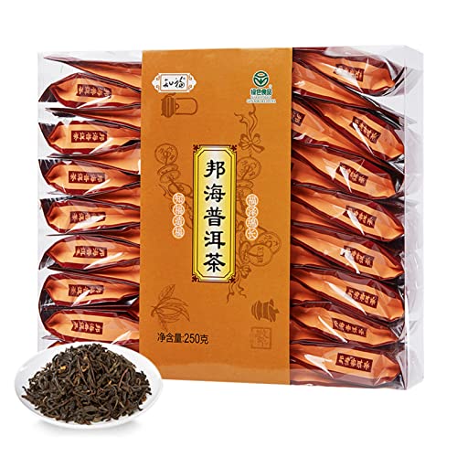 Yunnan Puer Tee, Chinesischer Pu Erh Tee Großes Blatt Milder Tee Teezeremonie Streuverpackung für Morgennachmittagspartys Teegetränk Teehaus, 36 Count von Natudeco