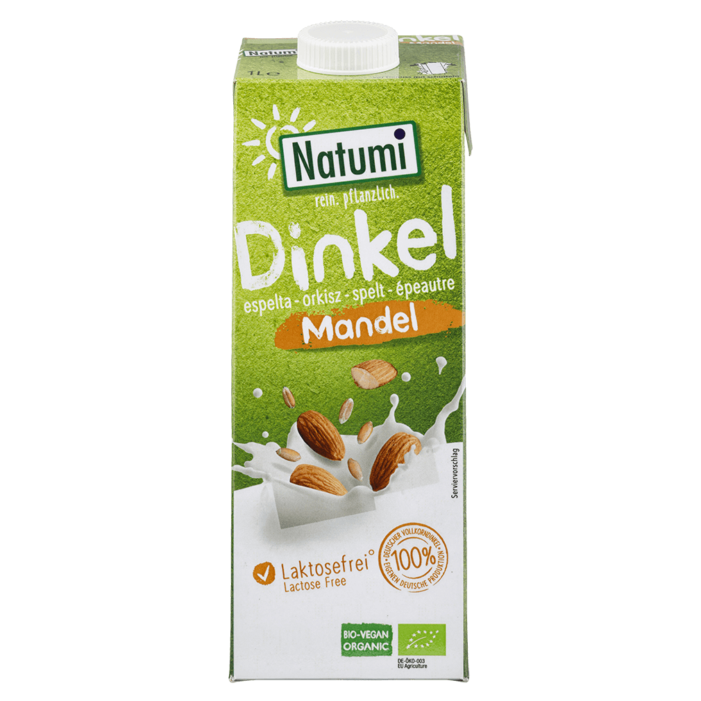 Bio Dinkel Mandel Drink Bio Dinkel Mandel Drink von Natumi