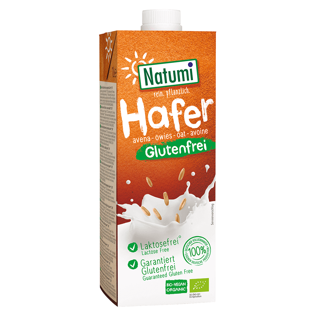 Bio Hafer Drink Glutenfrei von Natumi