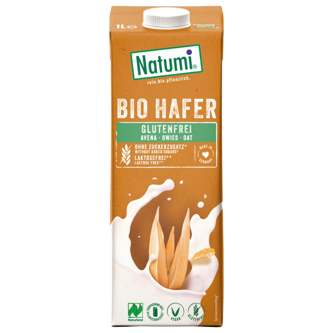 Bio Hafer Drink Glutenfrei Bio Hafer Drink Glutenfrei von Natumi
