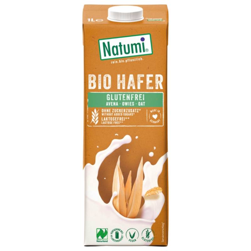 Bio Hafer Drink Glutenfrei von Natumi