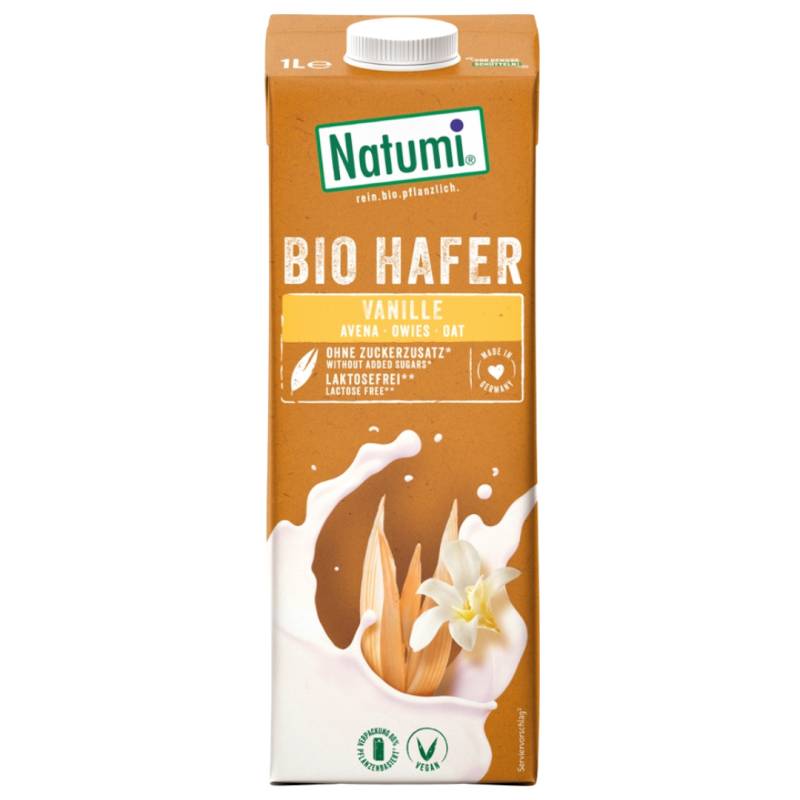 Bio Hafer Drink Vanille von Natumi