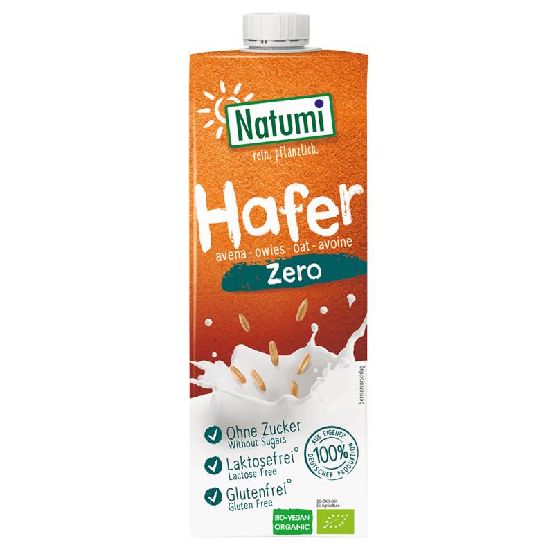 Bio Hafer Drink Zero von Natumi