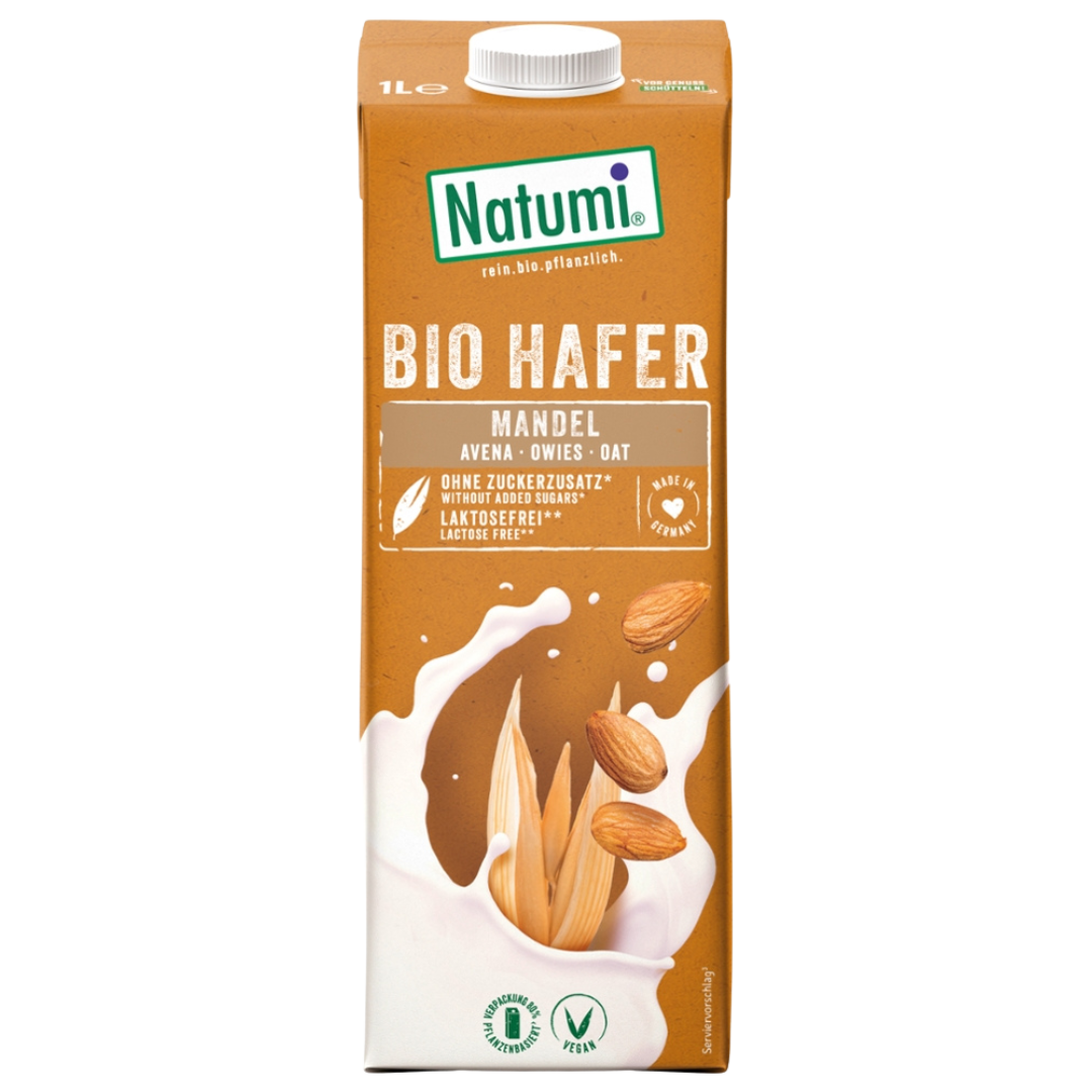 Bio Hafer-Mandel Drink Bio Hafer-Mandel Drink von Natumi