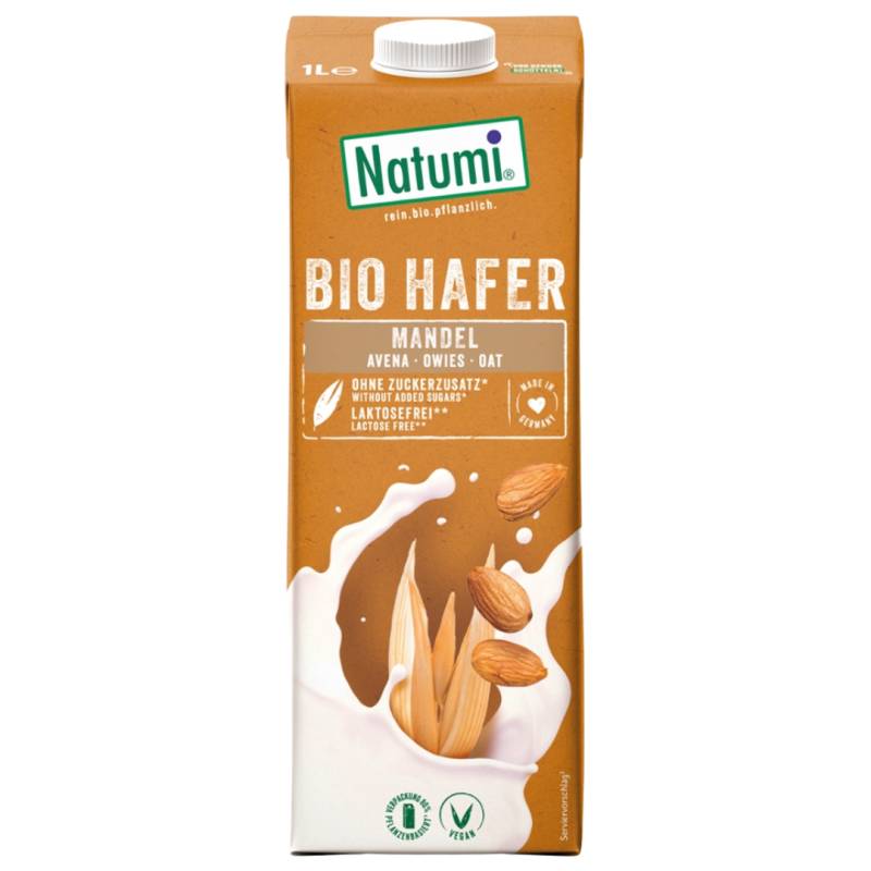 Bio Hafer-Mandel Drink von Natumi