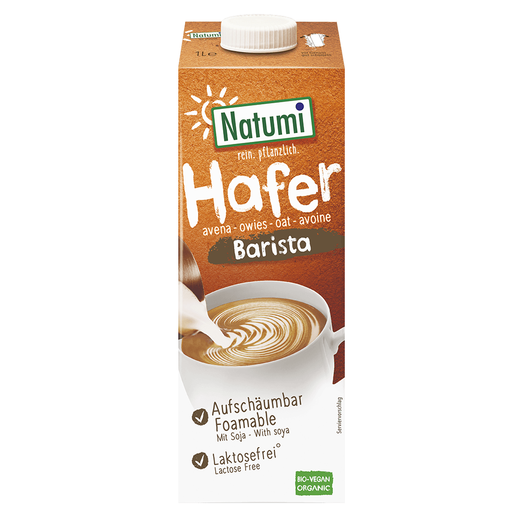 Bio Hafer Soja Barista von Natumi