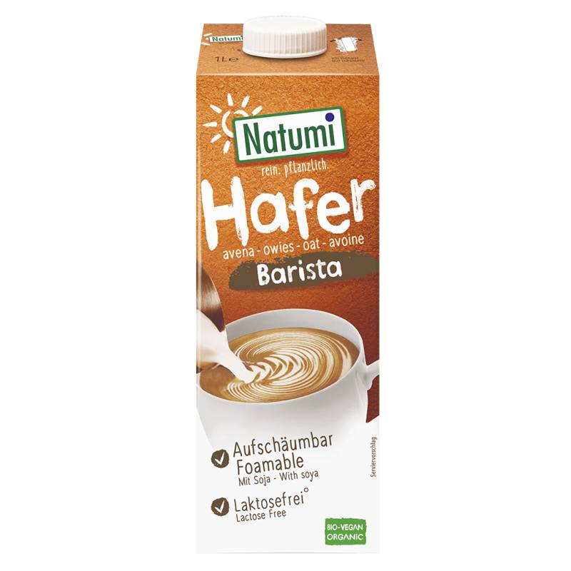 Bio Hafer Soja Barista von Natumi