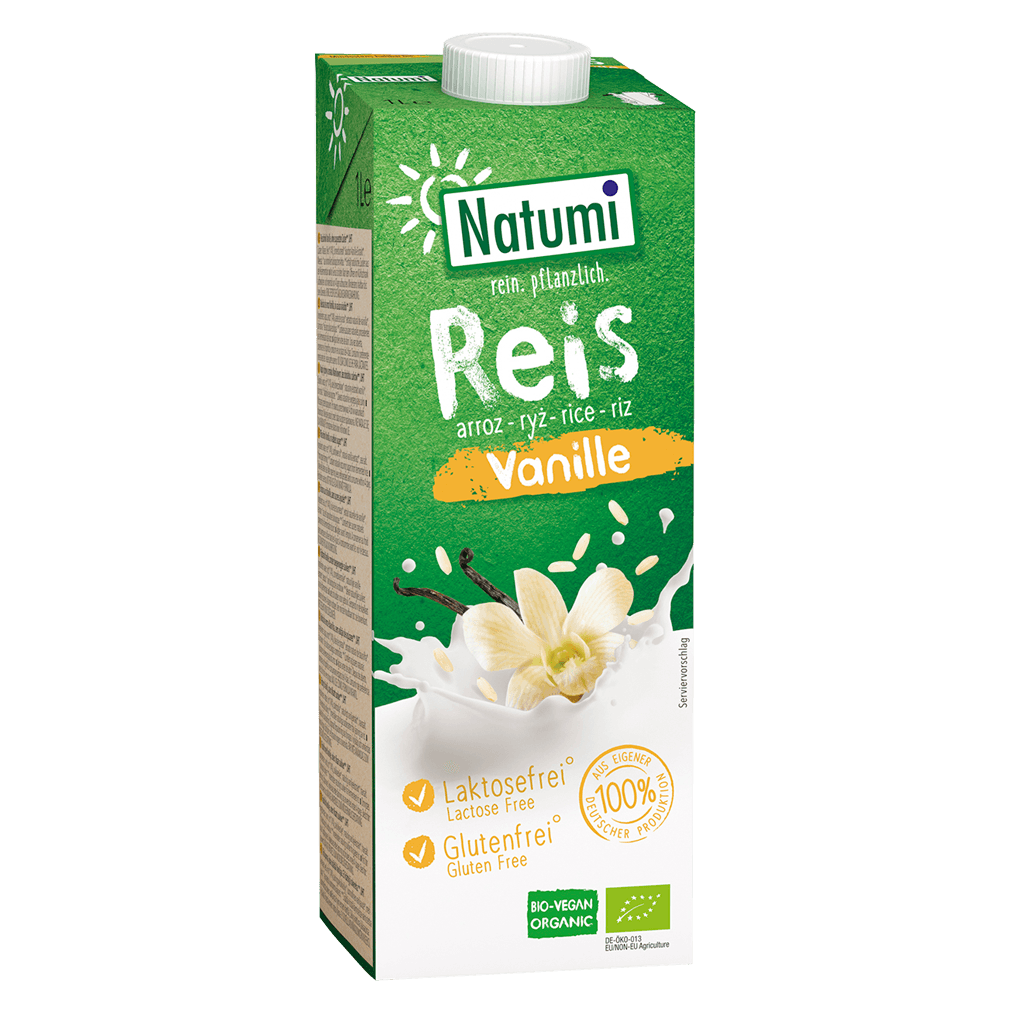 Bio Reis Drink Vanille von Natumi