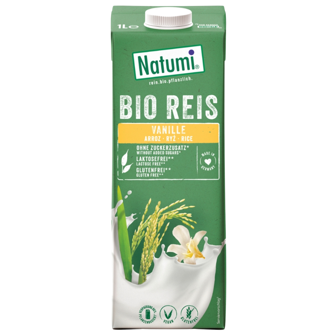 Bio Reis Drink Vanille von Natumi