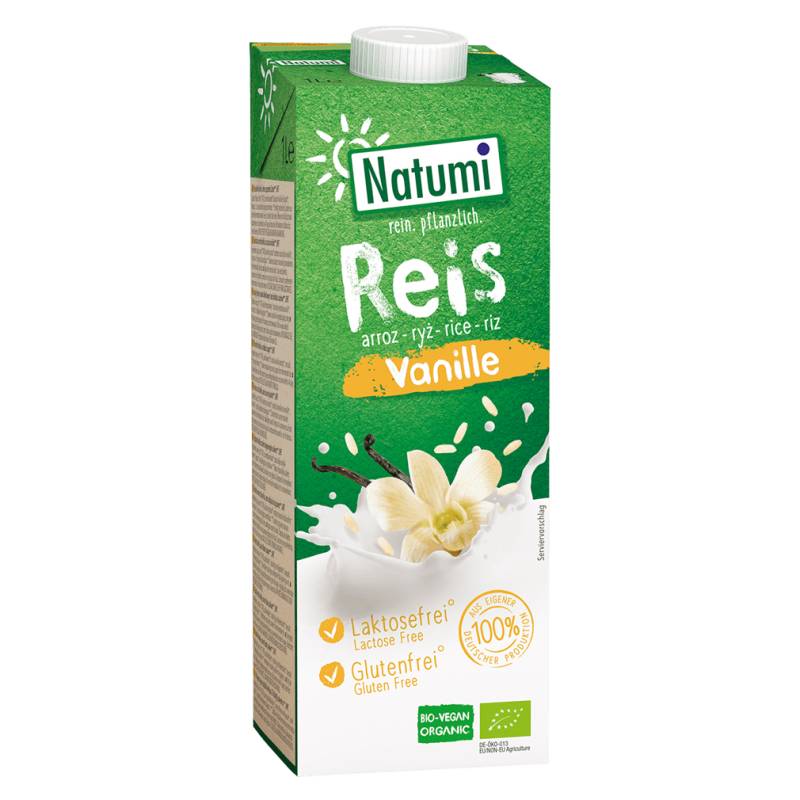 Bio Reis Drink Vanille von Natumi