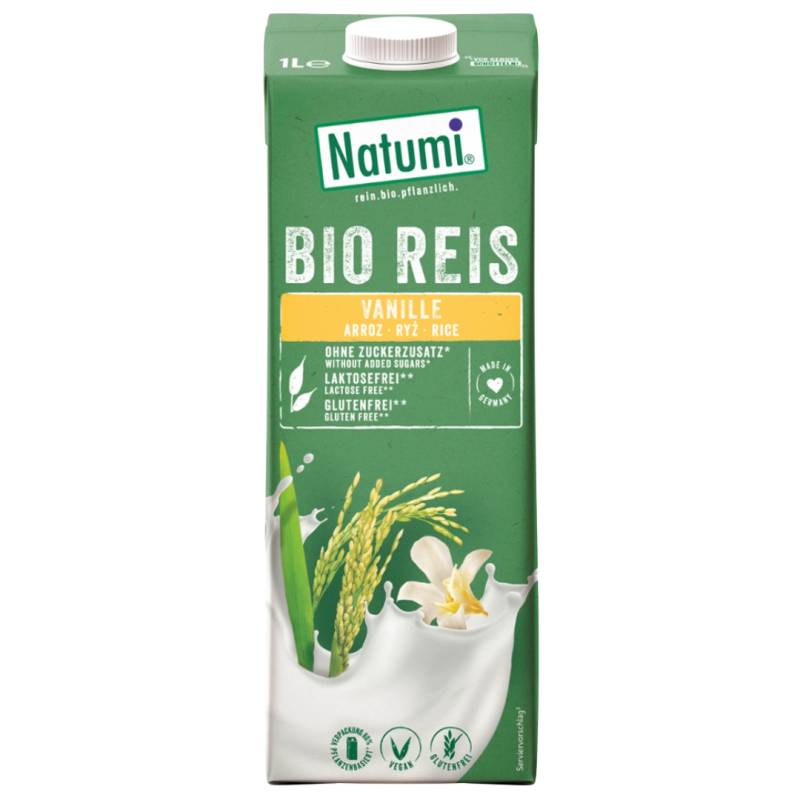 Bio Reis Drink Vanille von Natumi