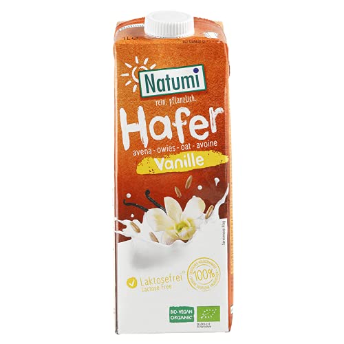 Natumi Bio Hafer Drink Vanille 24er Pack (24 x 1 L) von Natumi