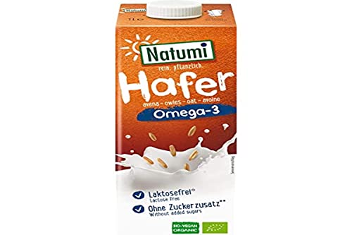 Natumi Bio Hafer Omega-3 Drink Laktosefrei Pflanzlich 1er Pack (1 x 1l) von Natumi